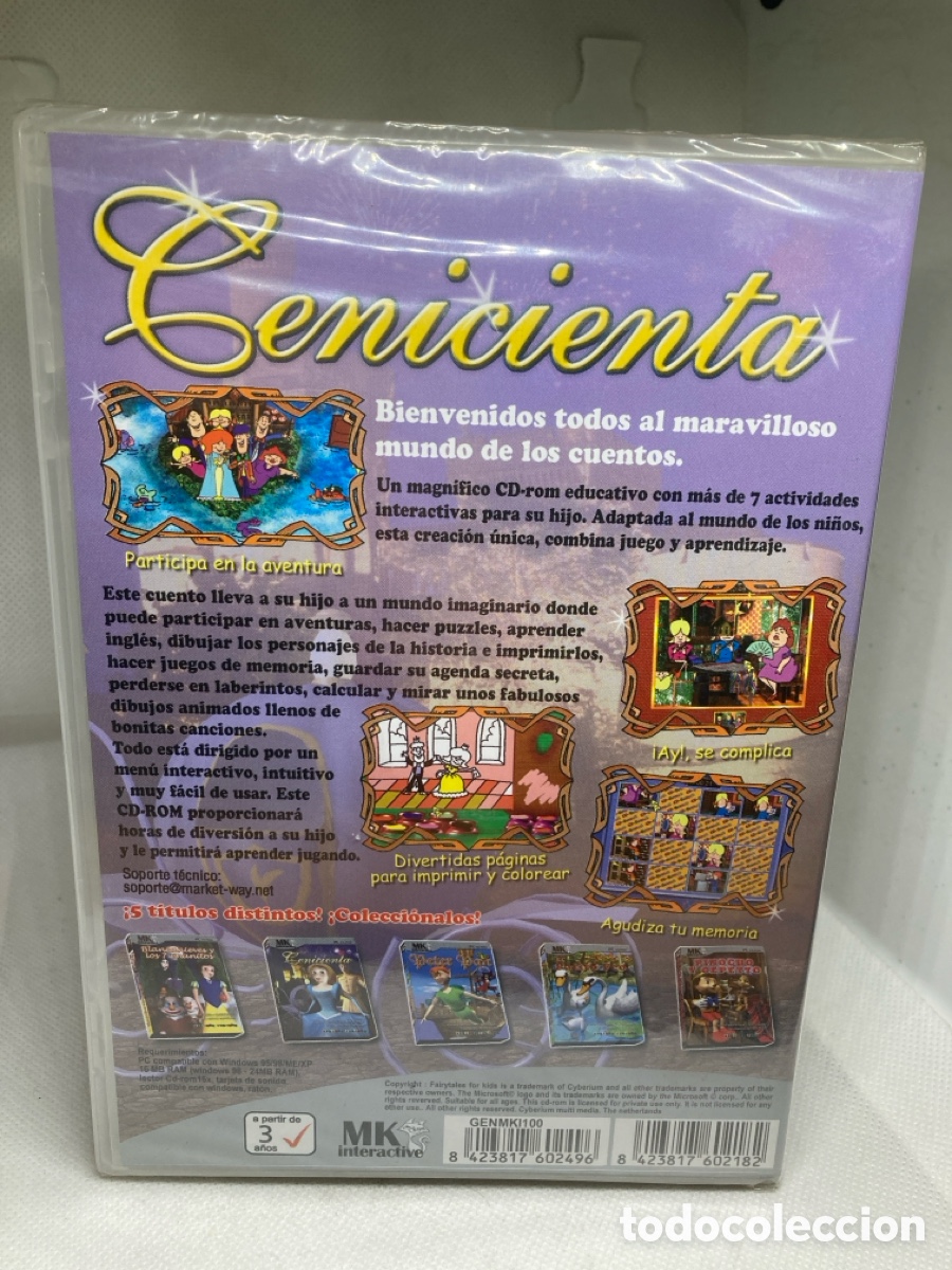 Videojuegos y consolas: PC CD-ROM CENICIENTA - Foto 2