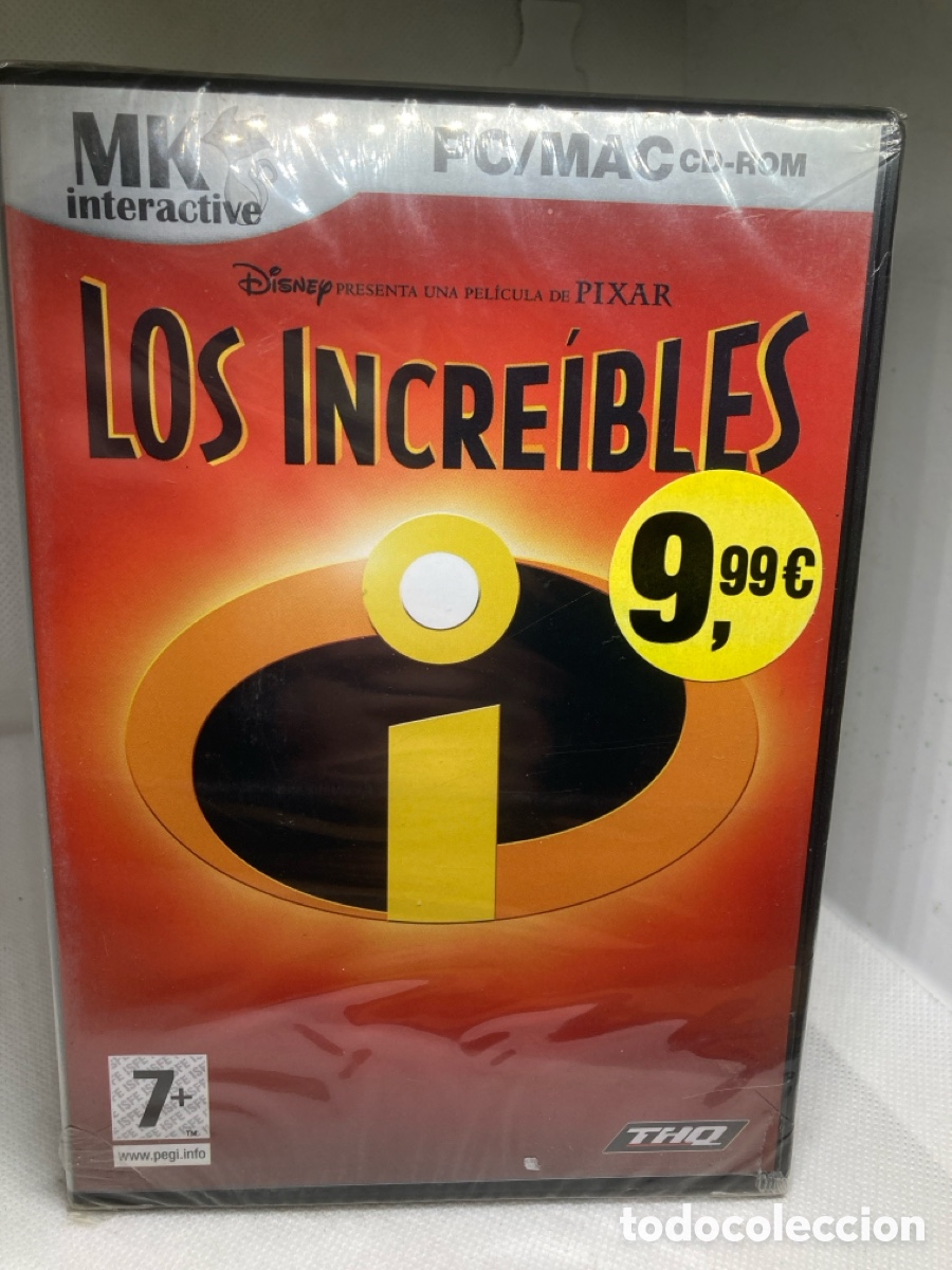 Videojuegos y consolas: PC/MAC CD ROM LOS INCRE&Iacute;BLES precintado - Foto 1
