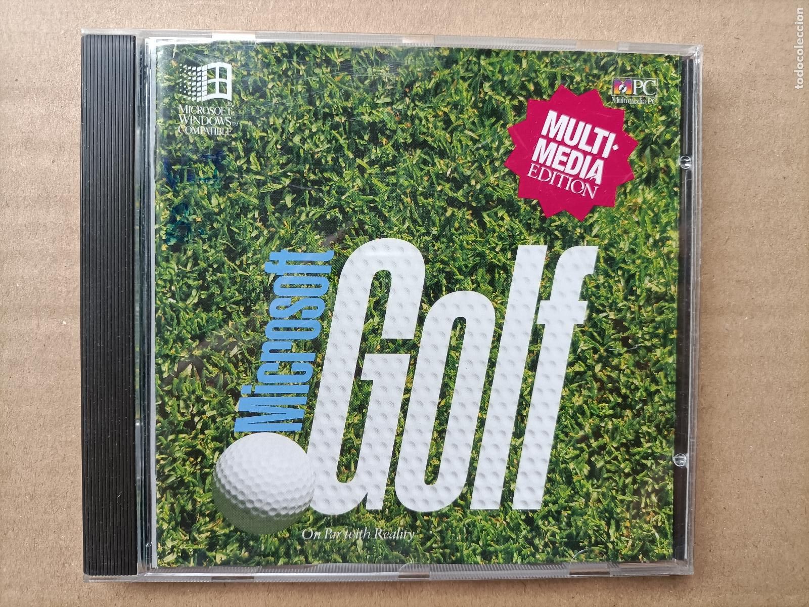 Videojuegos y consolas: JUEGO MICROSOFT COMPATIBLE CON WINDOWS. GOLF. MULTIMEDIA EDITI&Oacute;N. NUEVO SIN USAR. - Foto 1