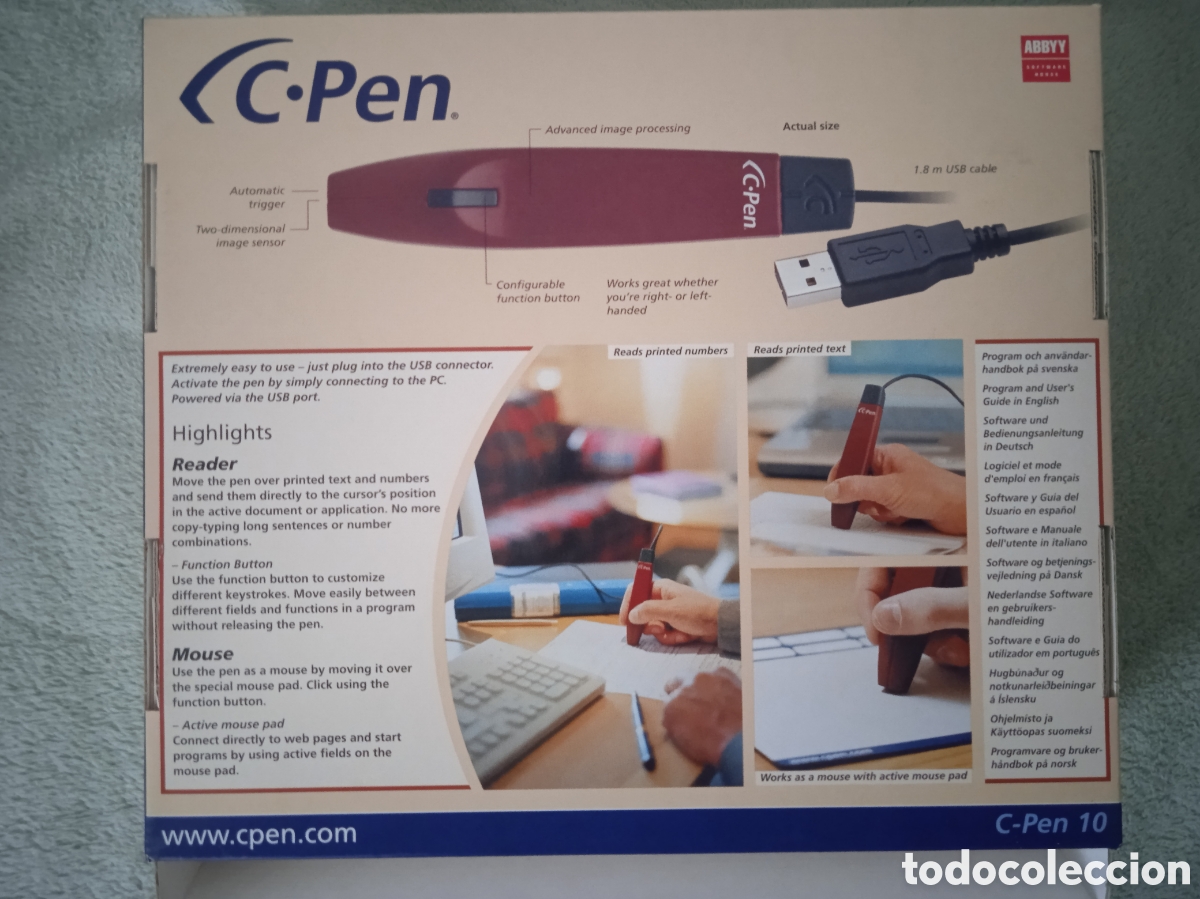 Videojuegos y consolas: Scanner OCR C-Pen 10 - Foto 2