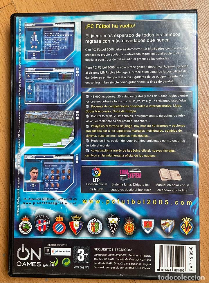 Videojuegos y consolas: PC FUTBOL 2005 - Foto 3