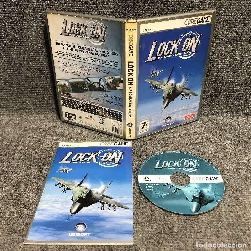 Videojuegos y consolas: LOCK ON AIR COMBAT SIMULATION PC - Foto 1