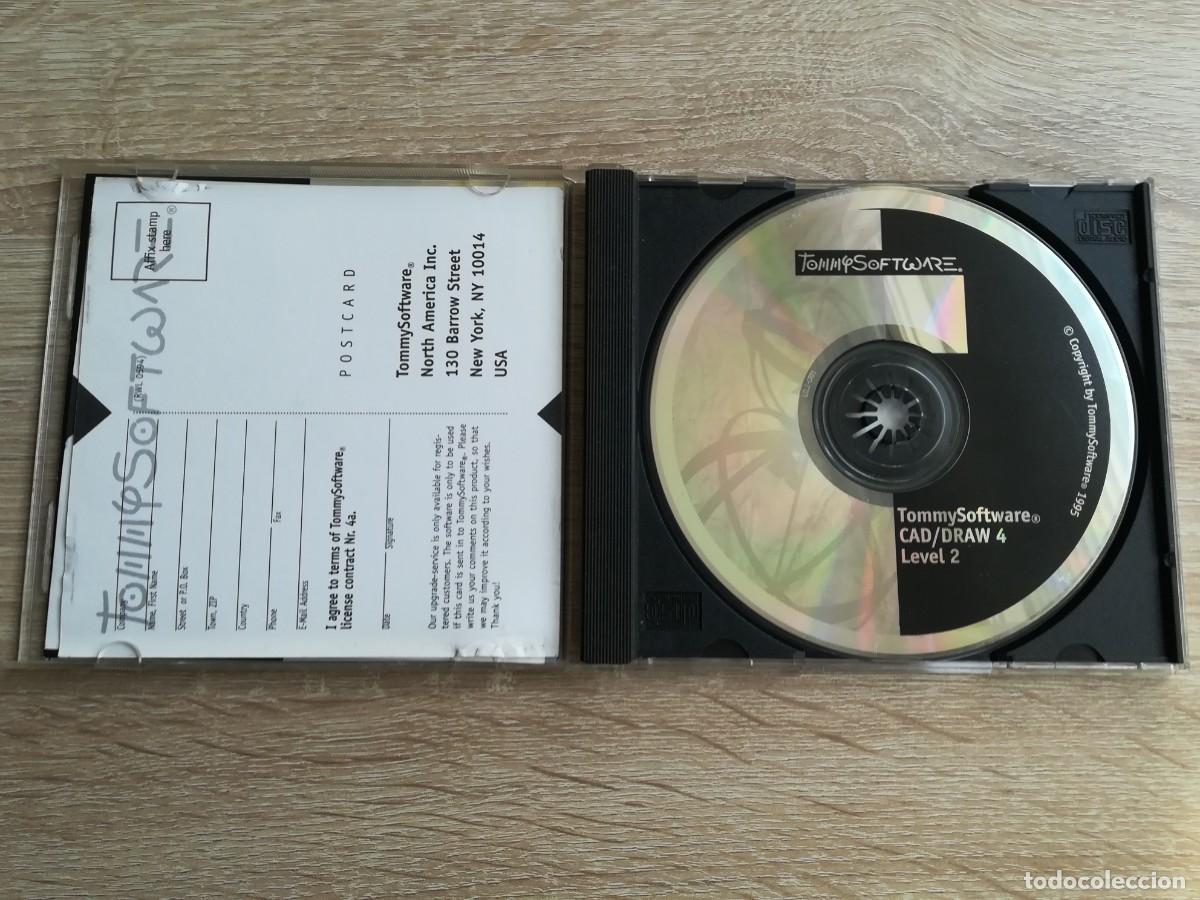 Videojuegos y consolas: CAD / DRAW 4 LEVEL 2 - WINDOWS 95 - PC CD ROM - TOMMYSOFTWARE - A&Ntilde;O 1995. - Foto 2