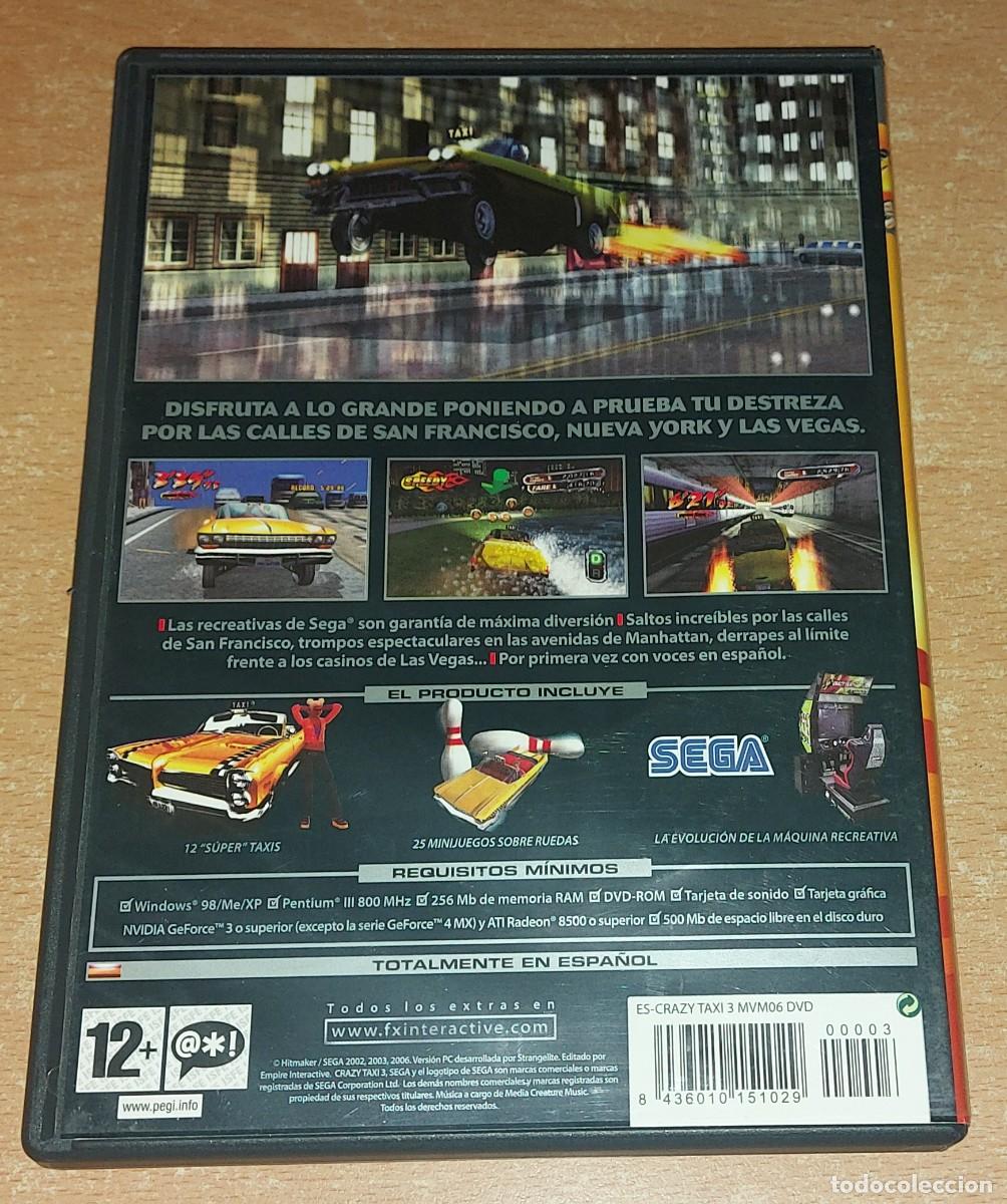 Videojuegos y consolas: CRAZY TAXI 3 PC PAL ESPA&Ntilde;A COMPLETO - Foto 2
