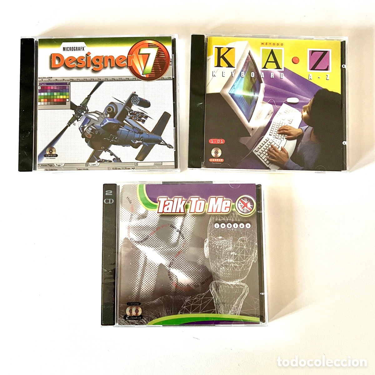 Videojuegos y consolas: Lote 3 CDs antiguos para PC - Foto 1