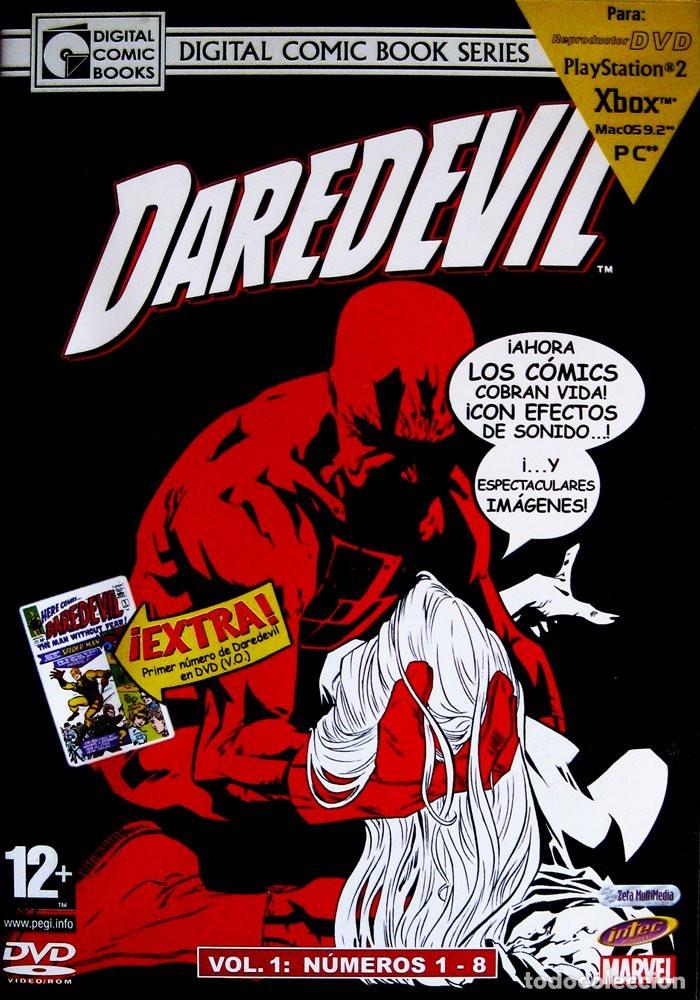 Videojuegos y consolas: INTEC INTERACTIVE DAREDEVIL DIGITAL COMIC BOOKS DVD Video/Rom Oferta - Foto 1