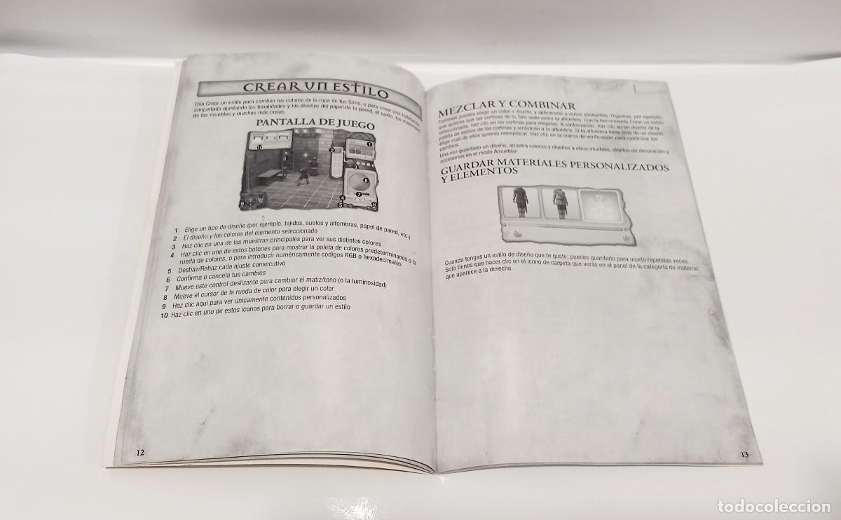 Videojuegos y consolas: MANUAL DE INSTRUCCIONES SIMS MEDIEVAL JUEGO PC - Foto 2