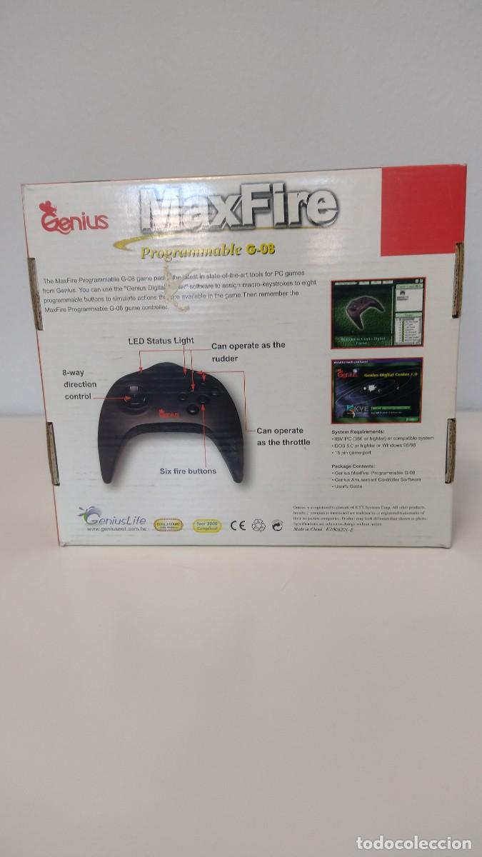 Videojuegos y consolas: Game pad &rdquo;Maxfire (Programmable G-08&rdquo;. Genius. Para juegos de PC. - Foto 2