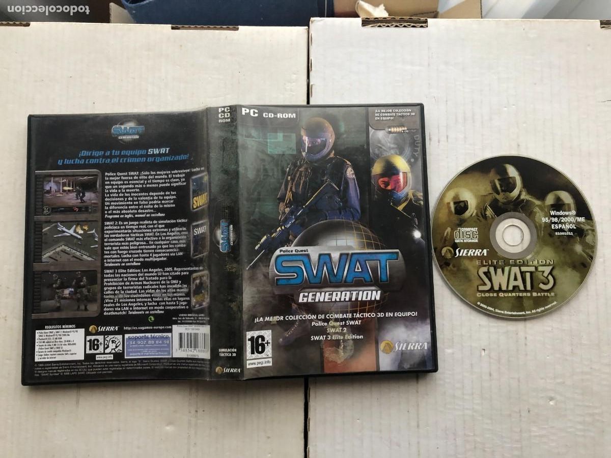 Videojuegos y consolas: POLICE QUEST SWAT GENERATION - PC CD KREATEN - Foto 1