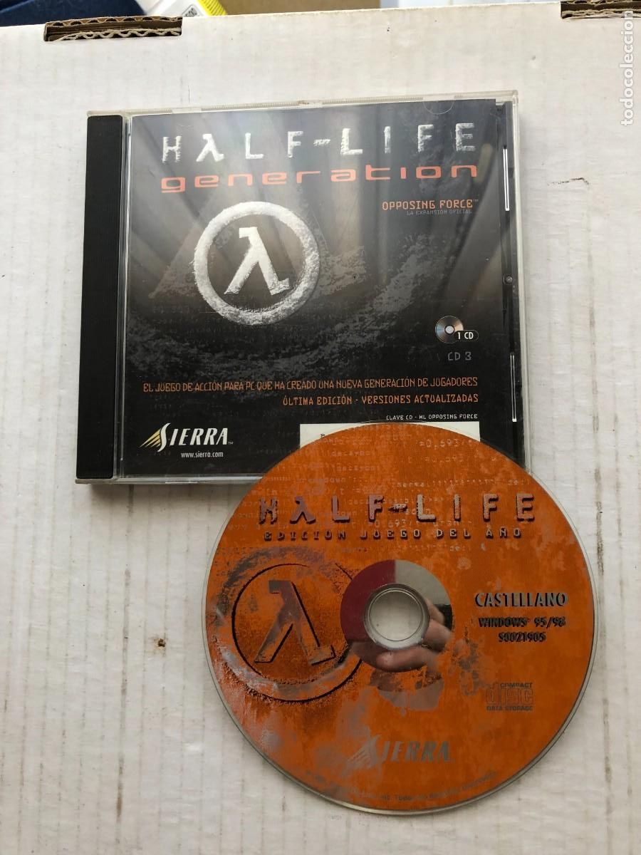 Videojuegos y consolas: HALFLIFE GENERATION OPPOSING FORCE JUEGO DEL A&Ntilde;O PC CD ROM KREATEN - Foto 1