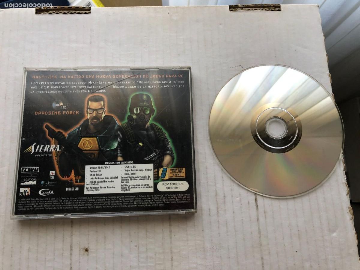 Videojuegos y consolas: HALFLIFE GENERATION OPPOSING FORCE JUEGO DEL A&Ntilde;O PC CD ROM KREATEN - Foto 2