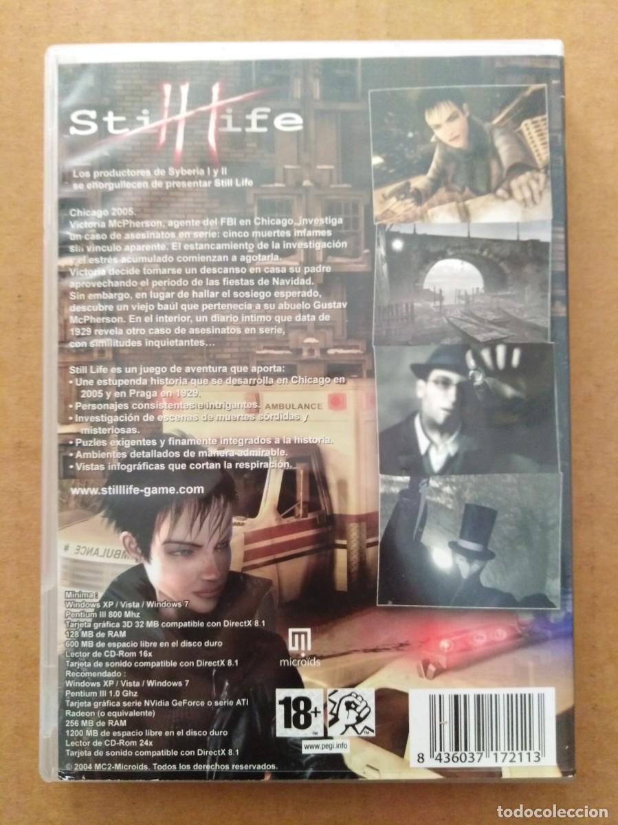 Videojuegos y consolas: Juego PC CD-Rom Still Life (Micro&iuml;ds, 2004). - Foto 2