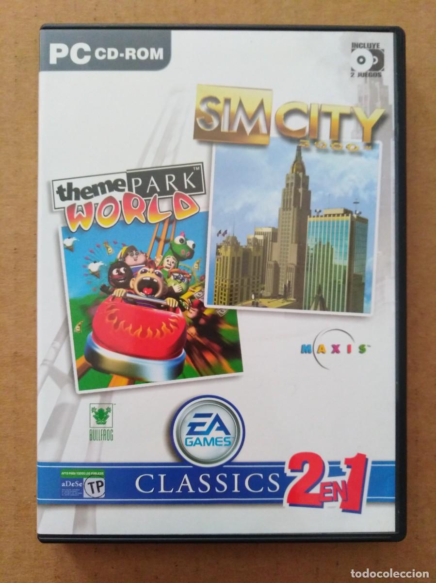 juego pc ea games classics 2 en 1: theme park w - Buy Video games PC on  todocoleccion