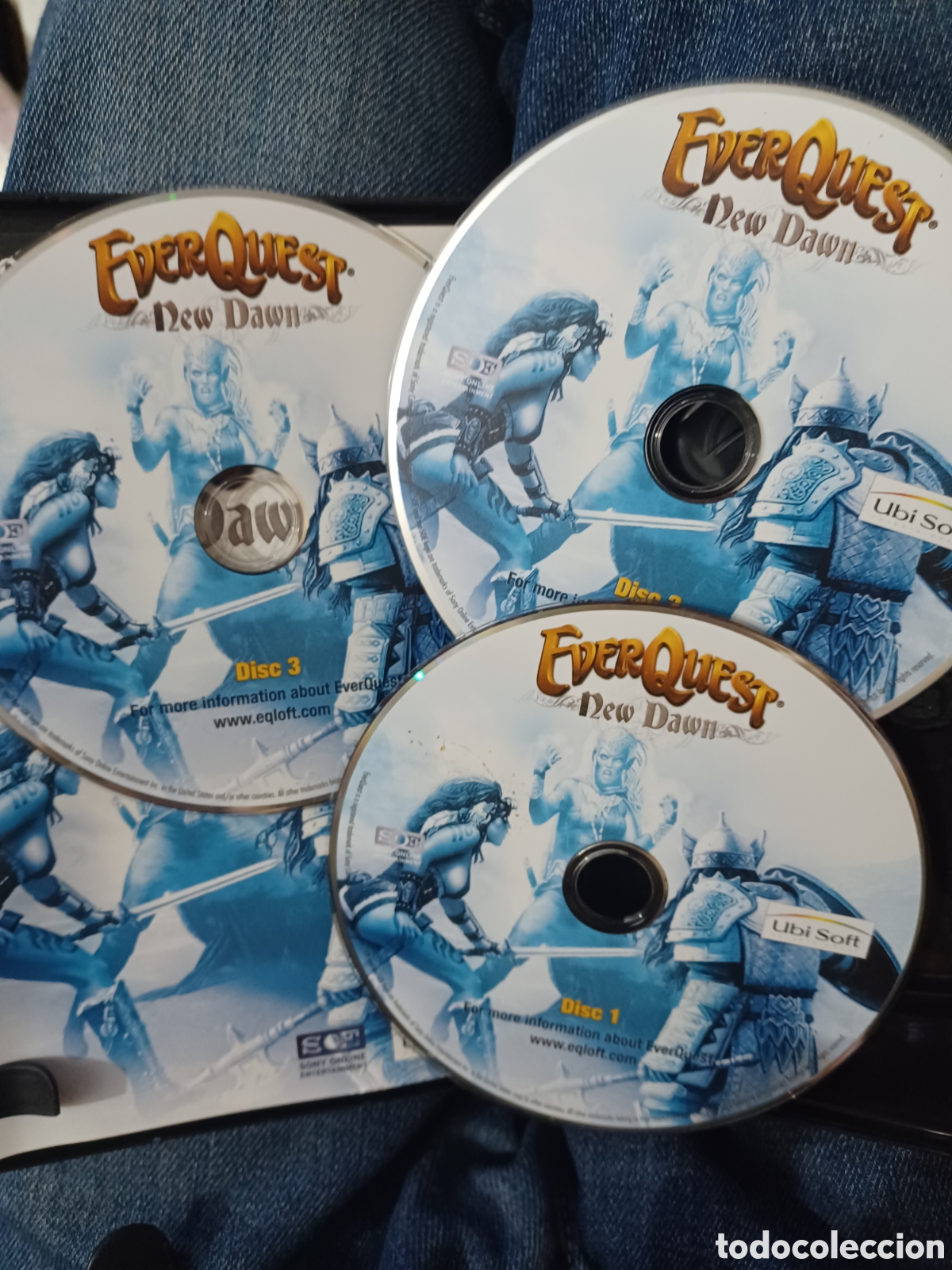 Videojuegos y consolas: Barybook 323. PC cd-rom Everquest New Dawn Ubi soft - Foto 3