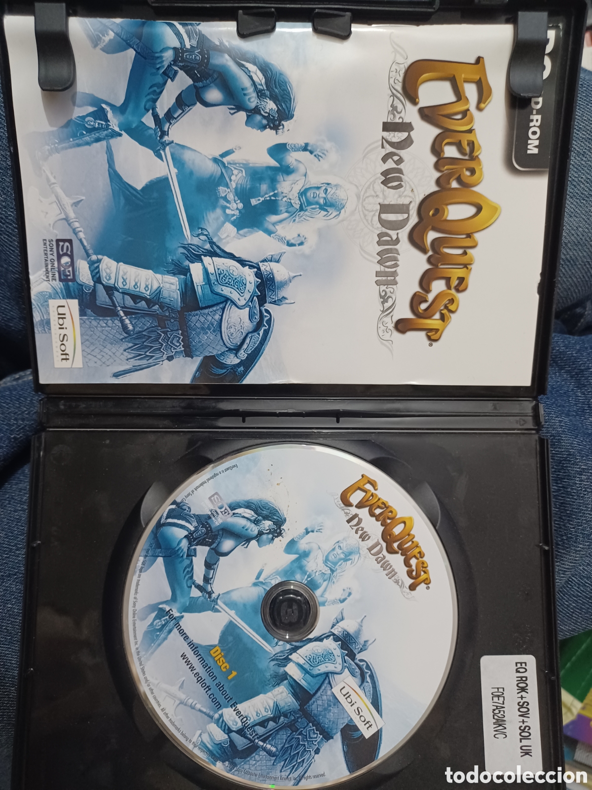 Videojuegos y consolas: Barybook 323. PC cd-rom Everquest New Dawn Ubi soft - Foto 4
