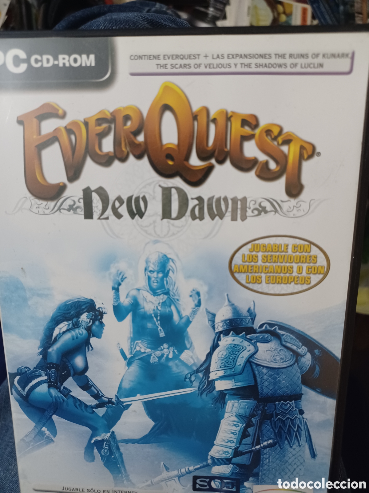 Videojuegos y consolas: Barybook 323. PC cd-rom Everquest New Dawn Ubi soft - Foto 5