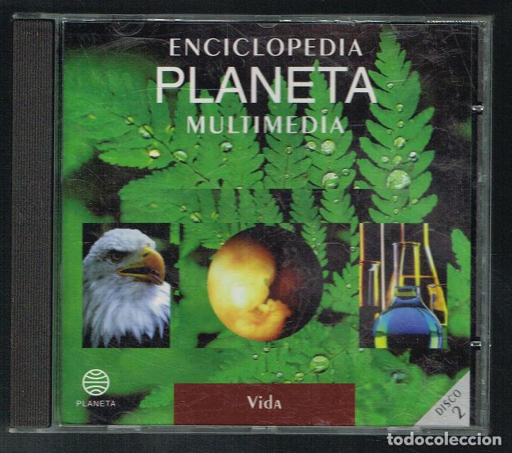 Videojuegos y consolas: ENCICLOPEDIA PLANETA MULTIMEDIA 2 - VIDA - CD ROM PC 2000 - Foto 1
