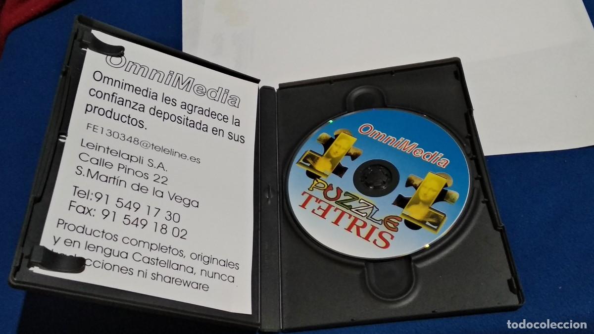 Videojuegos y consolas: TETRIS / PUZZLE PC CD OMNIMEDIA - Foto 3