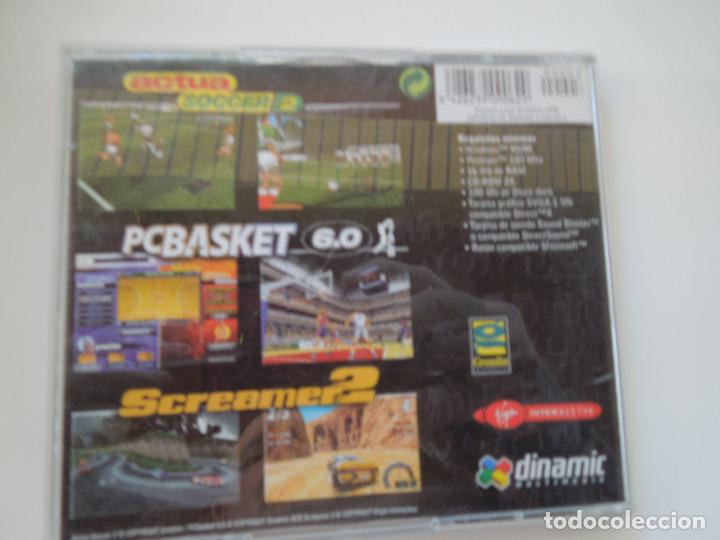 Videojuegos y consolas: MULTI99 SPORTS - DINAMIC - PC BASKET SCREAMER 2 - 2 CD - PC-CD ROM - Foto 2