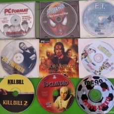 Videojuegos y Consolas: LOTE 9 CD ROM Y DVDS: PROGRAMAS, PROMOCIONALES... (THE MUSIC FILE, BRUCE SPRINGSTEEN, SPIDERMAN, ET