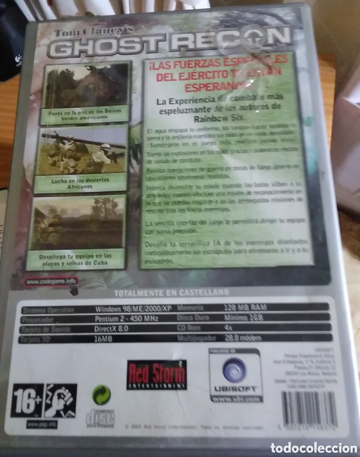 Videojuegos y consolas: Ghost recon juego para pc incluye cd - Foto 2