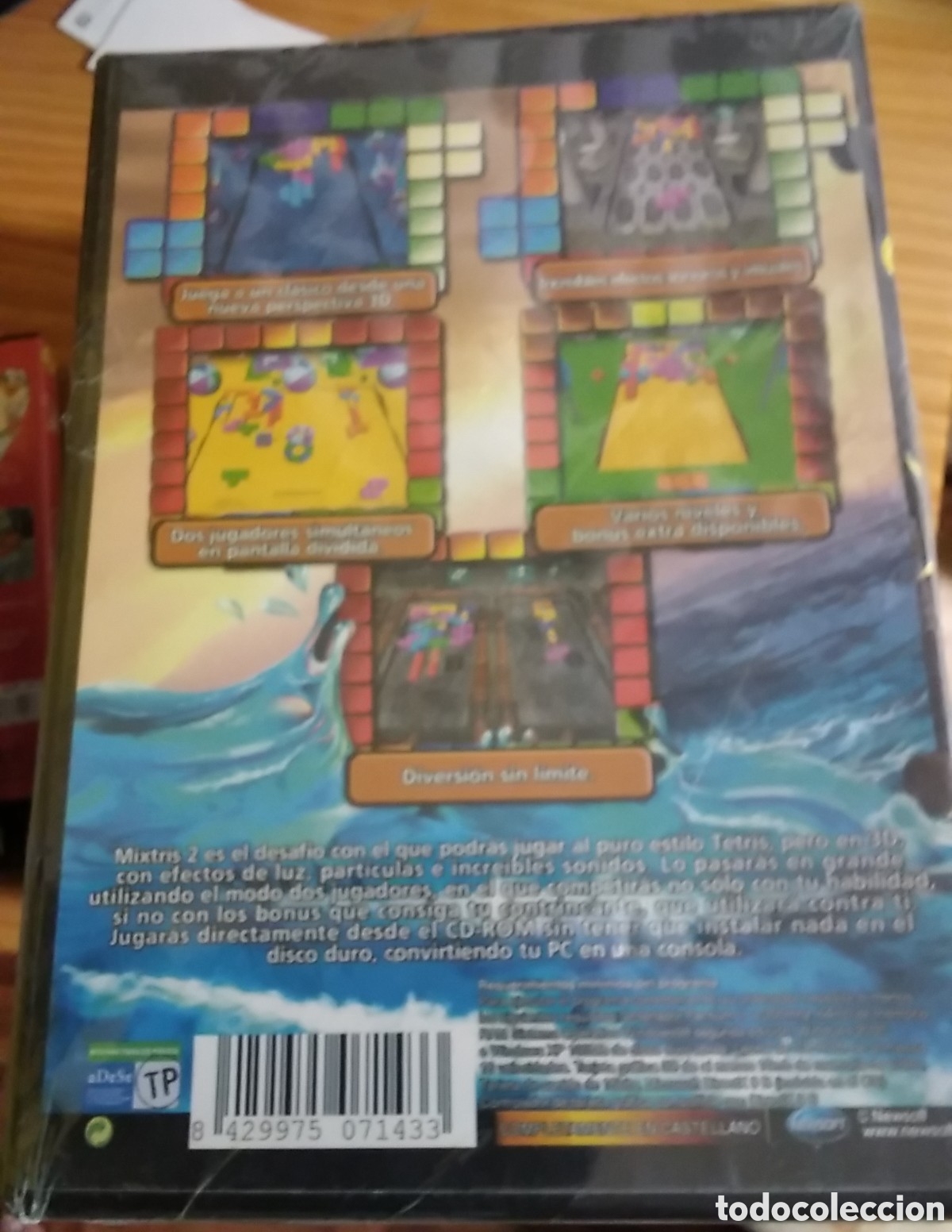 Videojuegos y consolas: Mixtris 2 juego para pc incluye cd precintado de editor - Foto 2