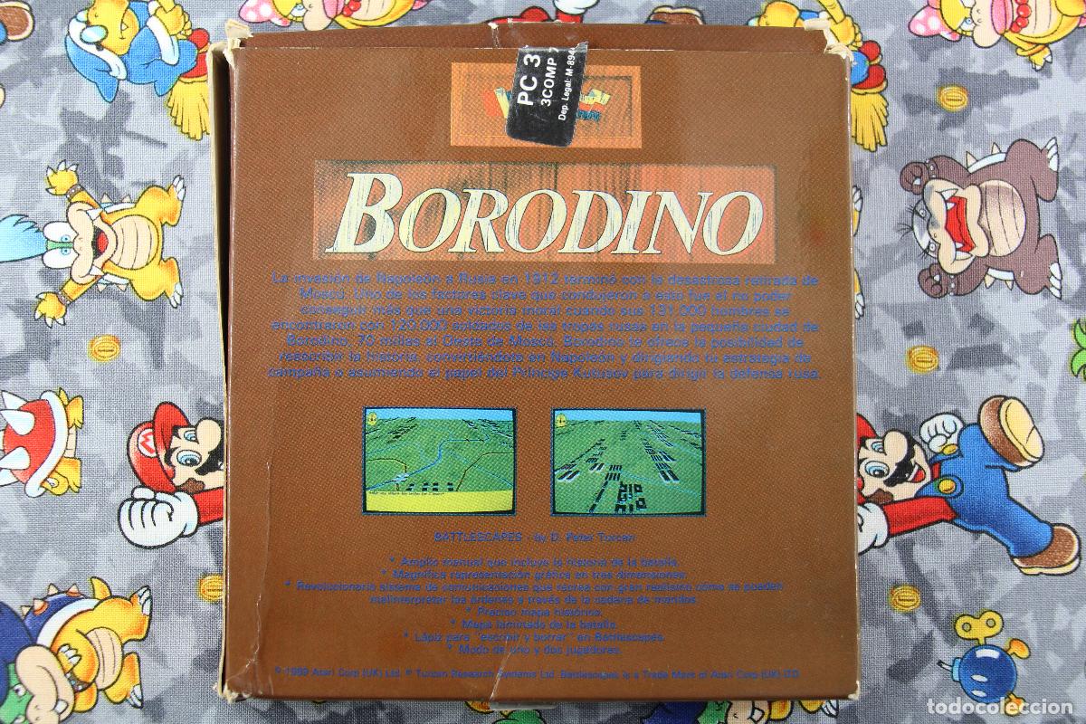 Videojuegos y consolas: PC DISKETTE FLOPPY DISK 3.5 MCM BORODINO VERSION ESPA&Ntilde;OLA - Foto 2