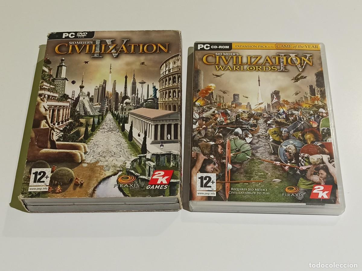 Videojuegos y consolas: Juego PC Civilization IV + Warlords expansion - Foto 1