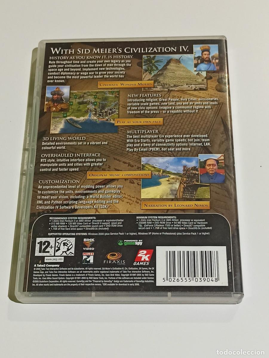 Videojuegos y consolas: Juego PC Civilization IV + Warlords expansion - Foto 8