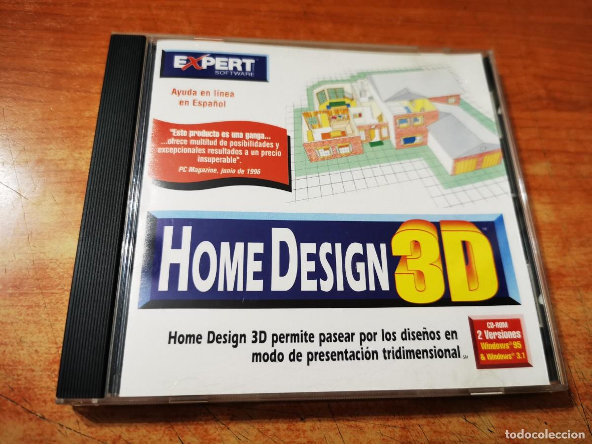 Videojuegos y consolas: HOME DESIGN 3D Expert software CD-ROM 1997 WINDOWS - Foto 1