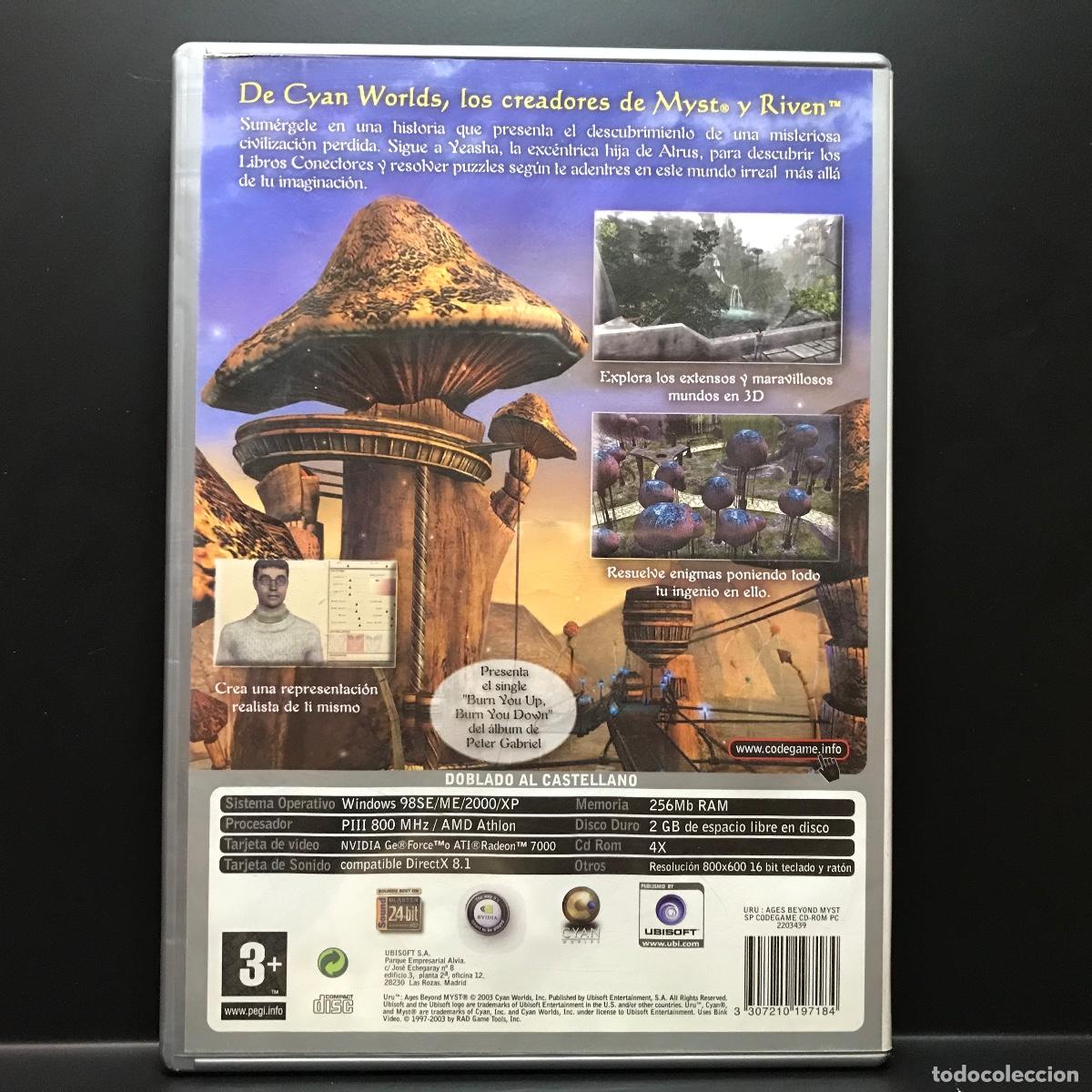 Videojuegos y consolas: Uru ● Ages Beyond Myst (PC) ● [PC Cd Rom] - Foto 3