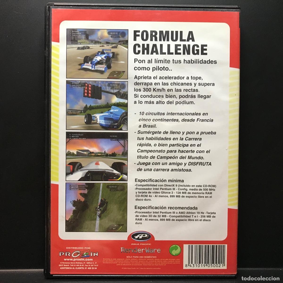 Videojuegos y consolas: Formula Racing ● Formula Challenge (2005) ● [PC CD Rom] - Foto 3