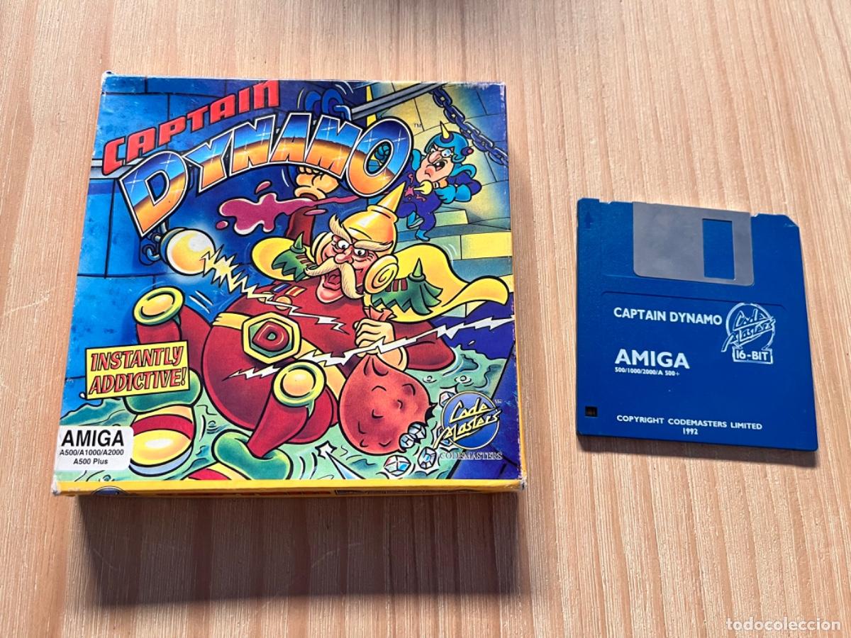 Videojuegos y consolas: IK49. JUEGO AMIGA -CAPITAN DYNAMO - Foto 1