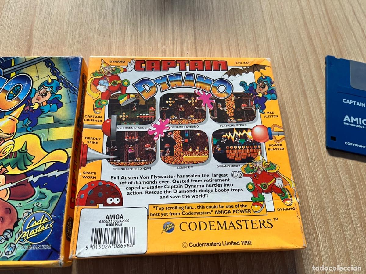 Videojuegos y consolas: IK49. JUEGO AMIGA -CAPITAN DYNAMO - Foto 2
