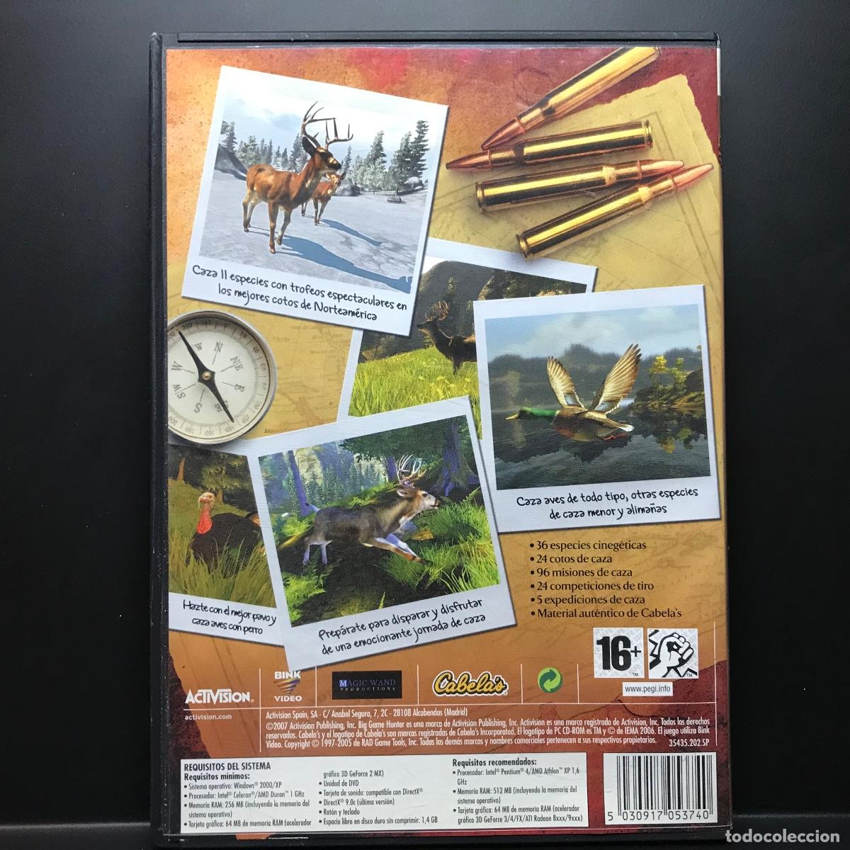 Videojuegos y consolas: Cabelas Big Game Hunter ● Cabelas Big Game Hunter ● [PC CD Rom] - Foto 3