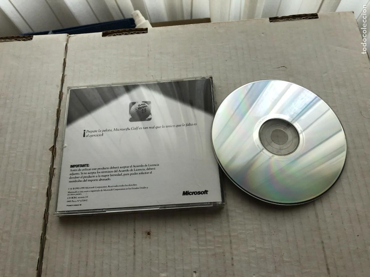 Videojuegos y consolas: GOLF MICROSOFT HOME VERSION 2.0 - PC CD ROM KREATEN - Foto 2