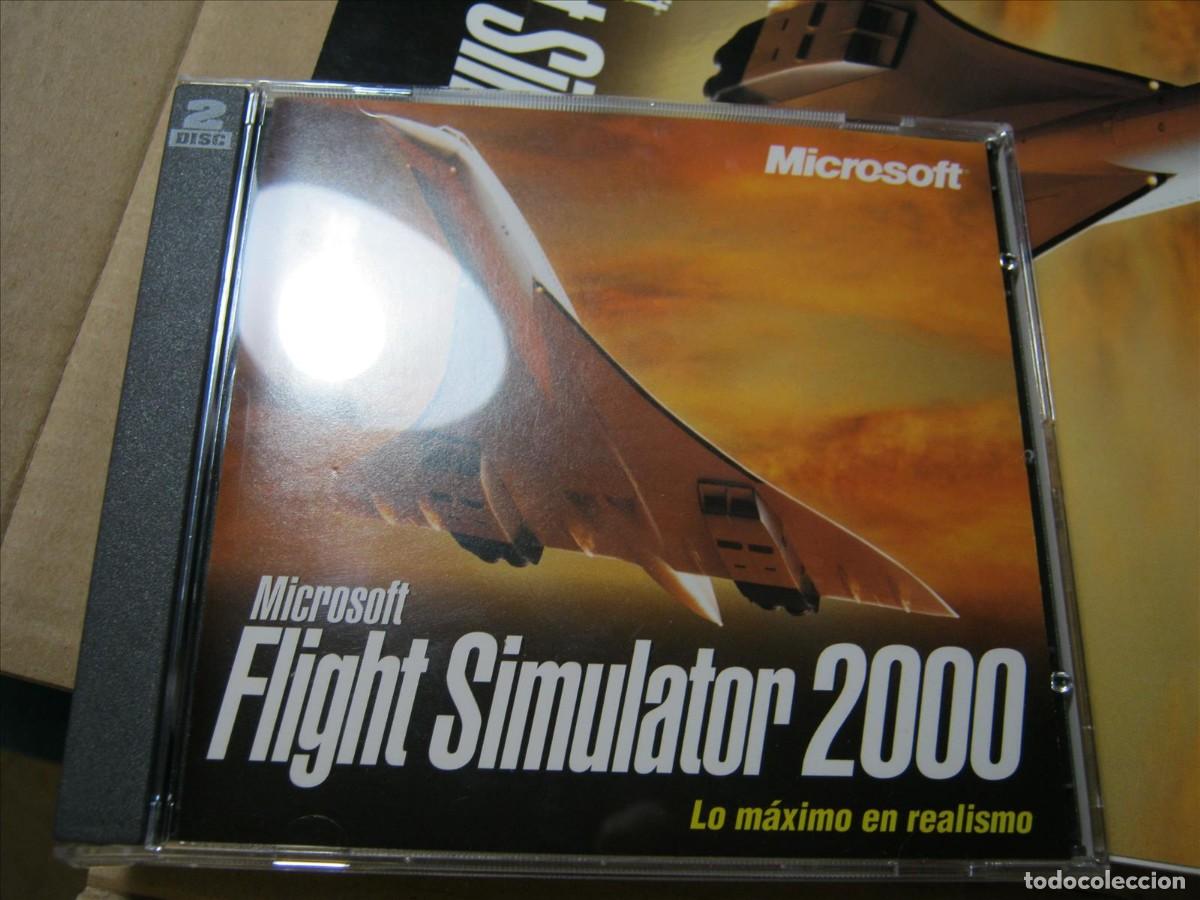 Videojuegos y consolas: MICROSOFT FLIGHT SIMULATOR 2000 COMPLETO DISCOS, MANUAL,.... MUY BIEN CONSERVADO. - Foto 5