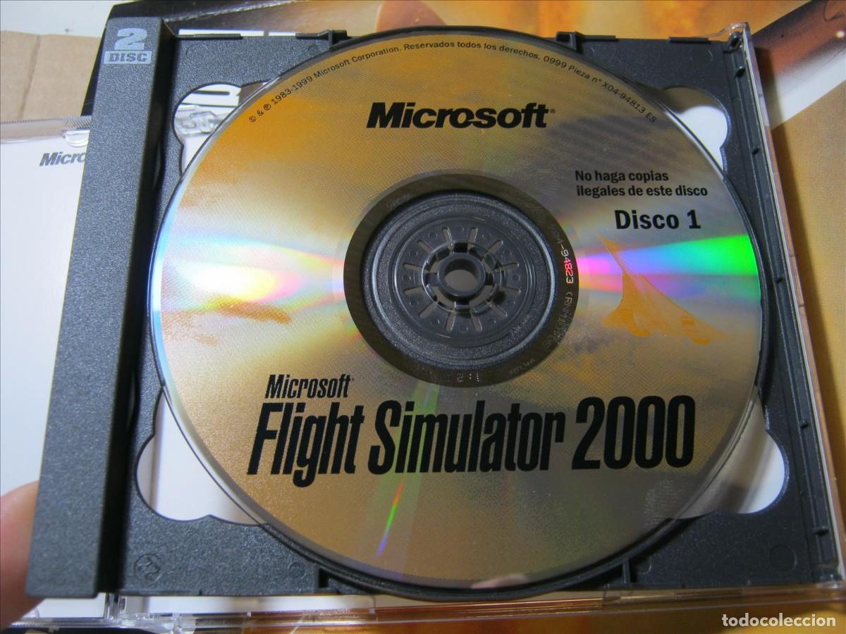 Videojuegos y consolas: MICROSOFT FLIGHT SIMULATOR 2000 COMPLETO DISCOS, MANUAL,.... MUY BIEN CONSERVADO. - Foto 6