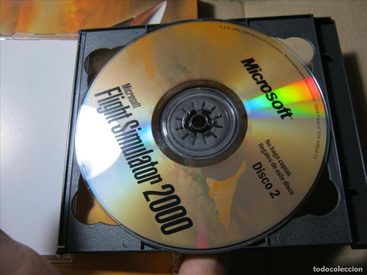 Videojuegos y consolas: MICROSOFT FLIGHT SIMULATOR 2000 COMPLETO DISCOS, MANUAL,.... MUY BIEN CONSERVADO. - Foto 7