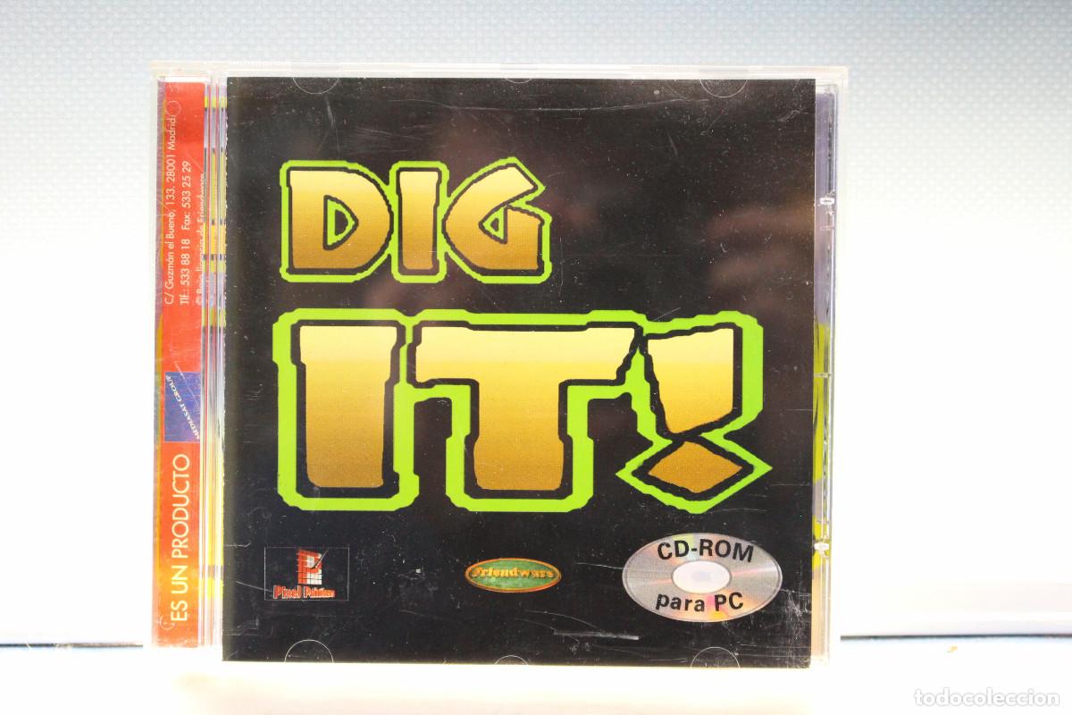 Videojuegos y consolas: Juego PC Dig It! Pixel Painters, 1996. CD-Rom. - Foto 1