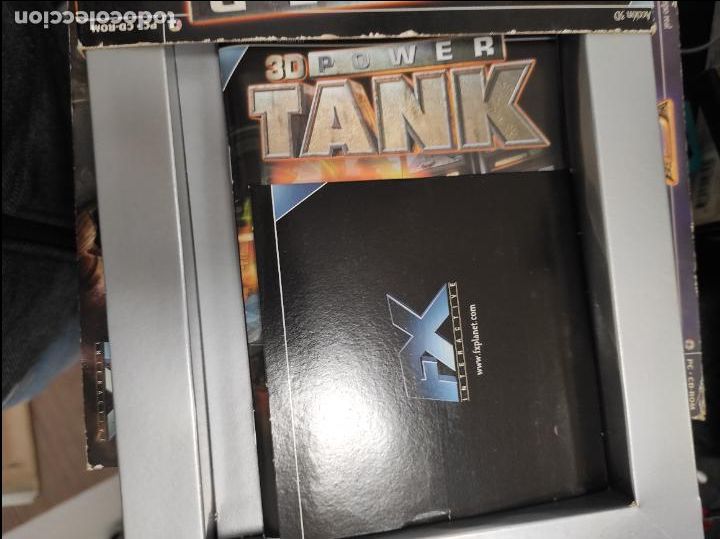 Videojuegos y consolas: 3D POWER TANK CD PC CAJA CARTON - Foto 3