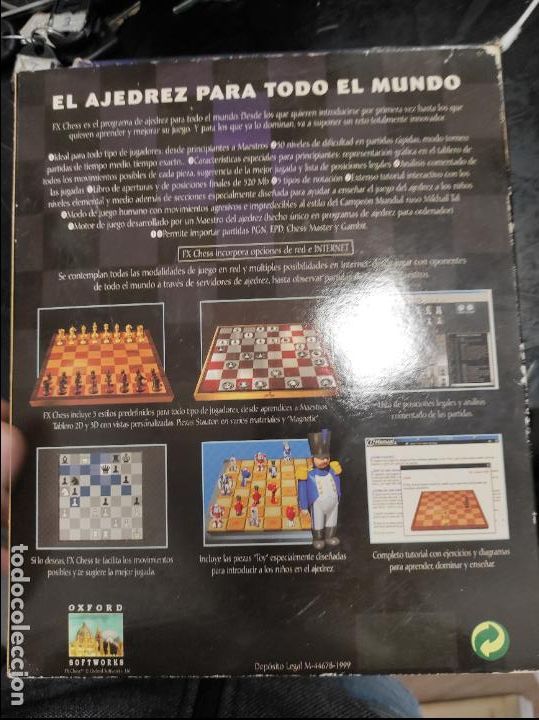 Videojuegos y consolas: Fx chess juego pc caja grande - Foto 3
