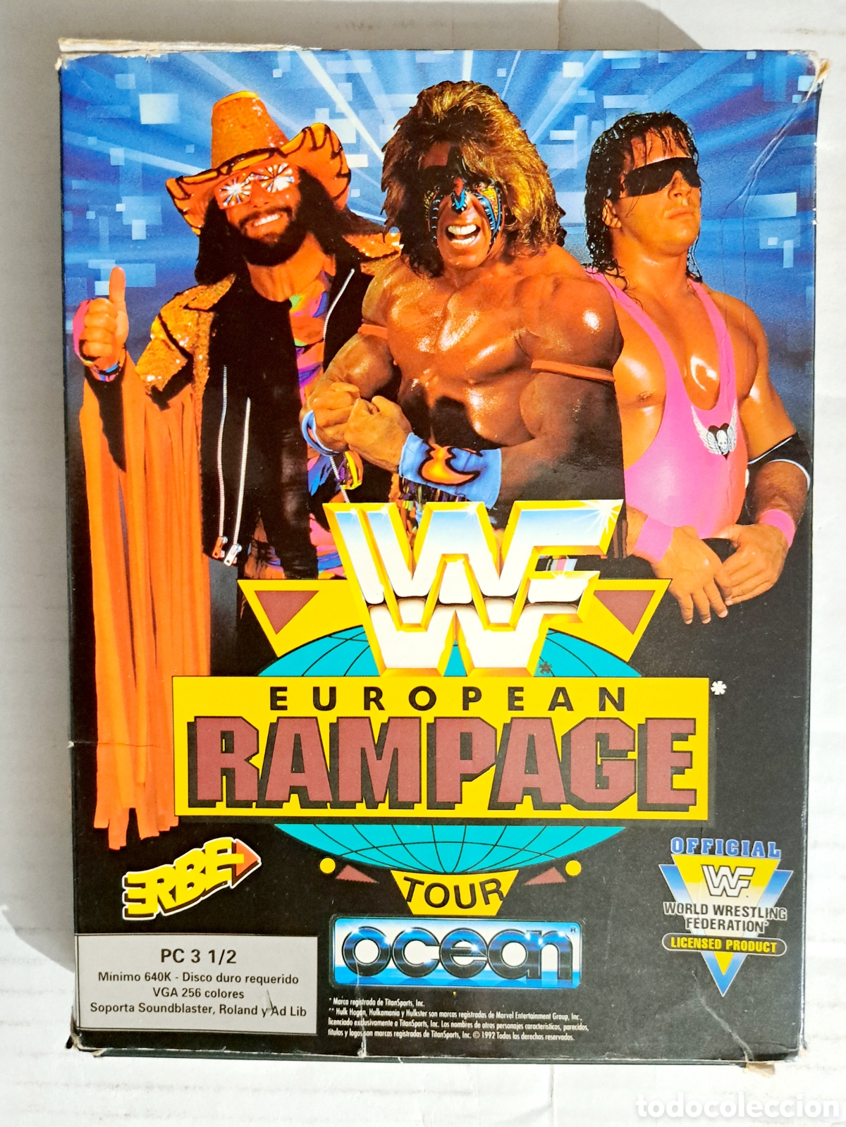 Videojuegos y consolas: WWF European Rampage - PC - Foto 1