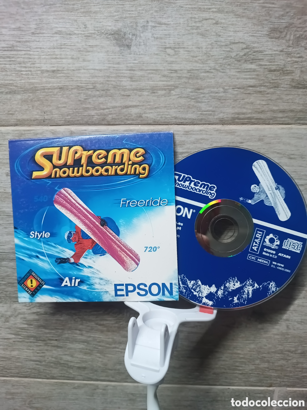Videojuegos y consolas: Antiguo juego supreme snowboarding - Foto 1
