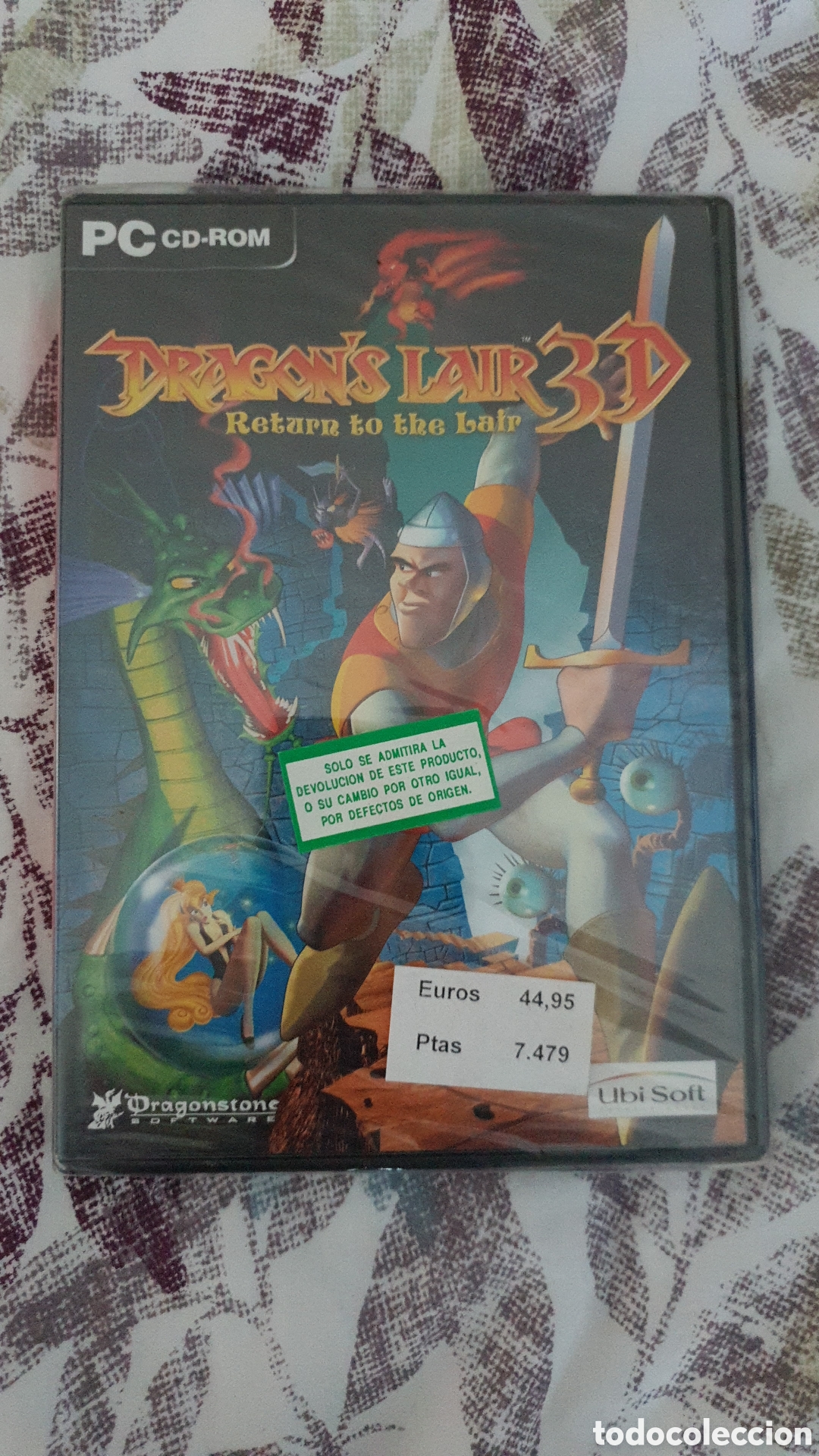 Videojuegos y consolas: Dragons lair 3D para pc nuevo precintado - Foto 1