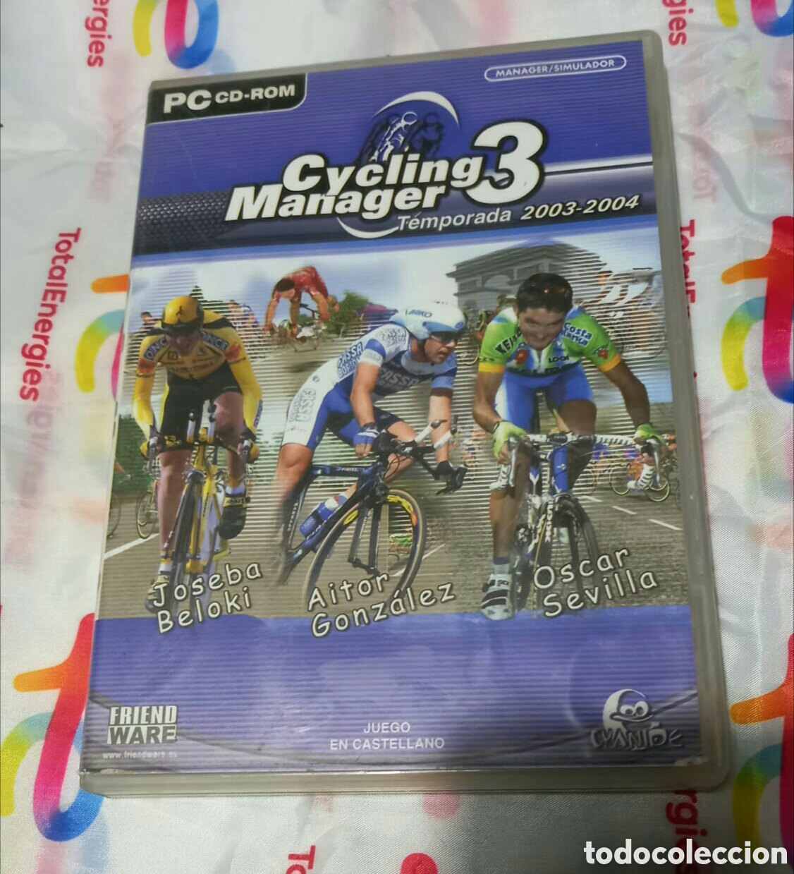 Videojuegos y consolas: Cycling manager 3 temporada 2003-04 pc CD rom - Foto 1
