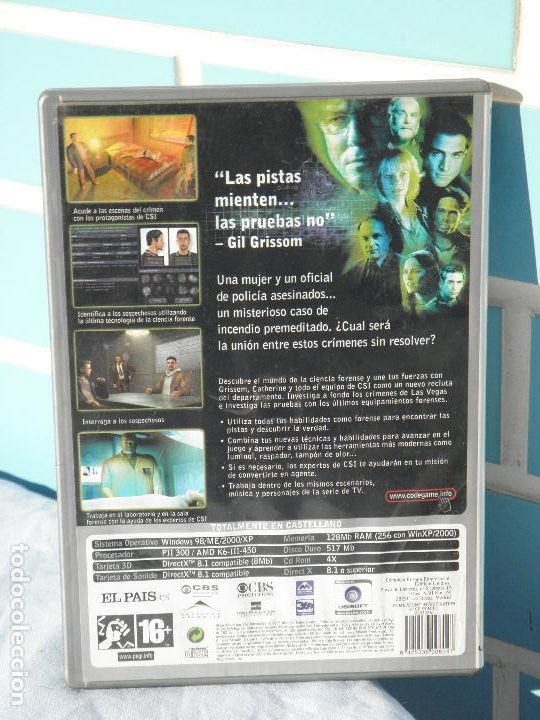 Videojuegos y consolas: Juego para Pc CSI Las Vegas CD-ROM Code Game - Foto 2