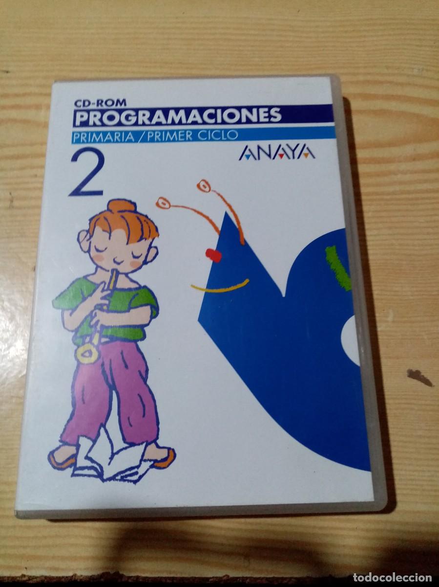 Videojuegos y consolas: CD ROM. PROGRAMACIONES PRIMARIA PRIMER CICLO. ANAYA. 2. C21DVD - Foto 1