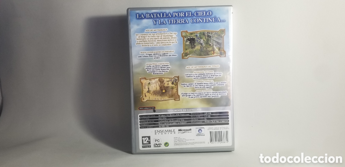 Videojuegos y consolas: AGE OF MYTHOLOGY PC - Foto 2