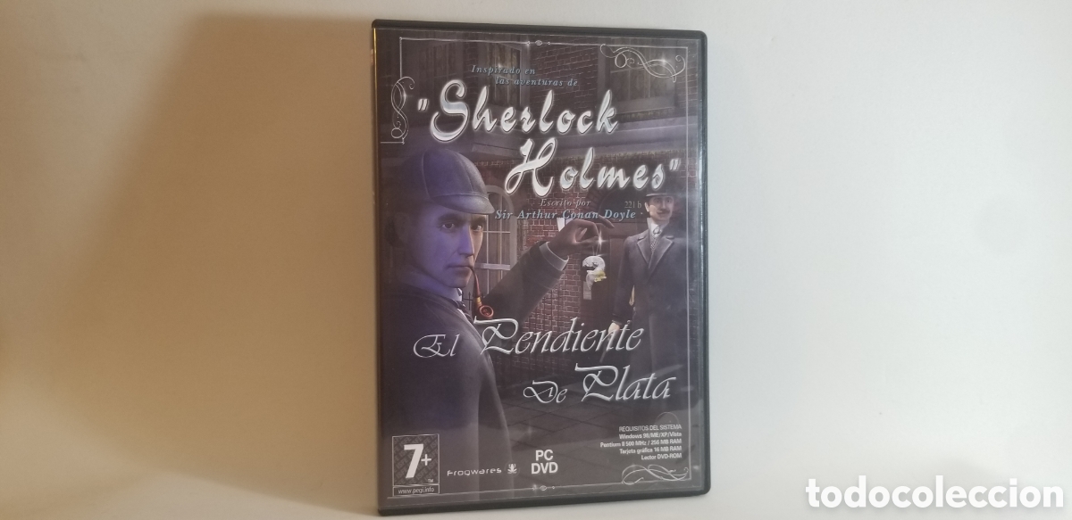Videojuegos y consolas: SHERLOCK HOLMES el pendiente de plata PC - Foto 1